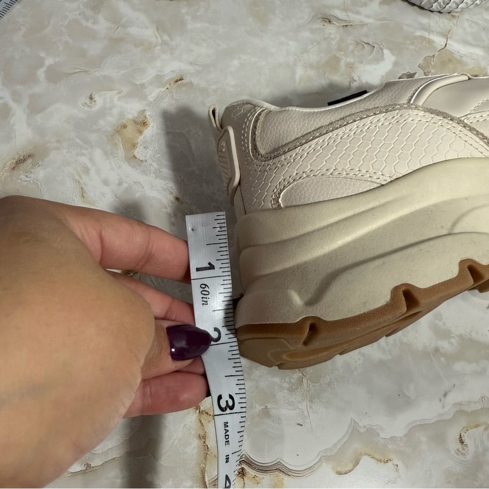 NWT Zara Women Single Running Shoes Size 8 Zara 39 Minimalist Chunky Dad Casual - Picture 12 of 13